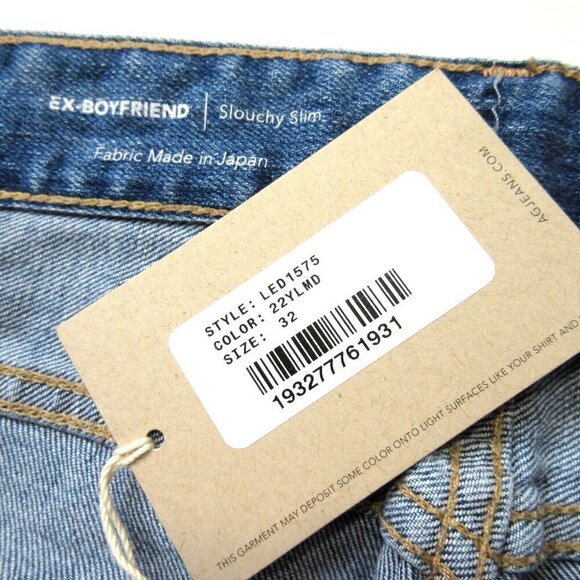 NWT Adriano Goldschmied AG Ex-Boyfriend Slim in 22 Years Landmark Destructed 32 - Picture 4 of 7